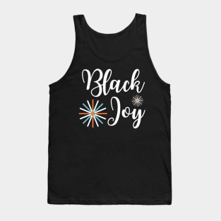 Black Joy Tank Top